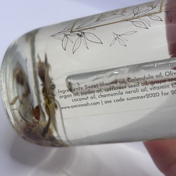 New Unused Aminnah 2020 Chamomile & Neroli Pregnancy Massage Oil - Picture 5 of 6